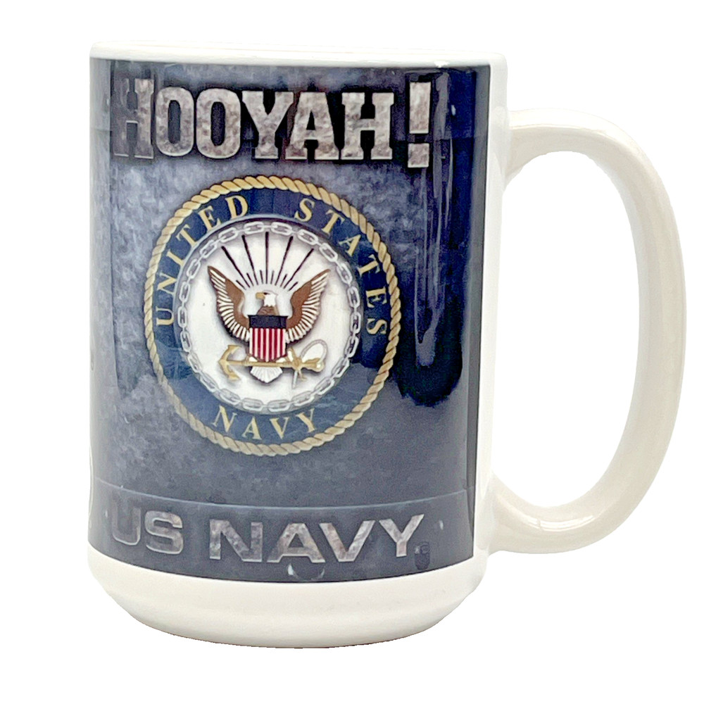 US Navy It's in Our Metal Ceramic Mug