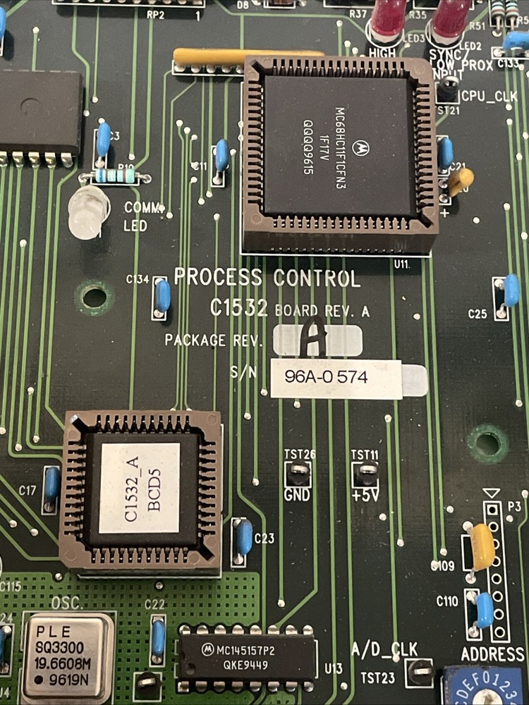 PROCESS CONTROL CORP. C1532 PC BOARD REV.A