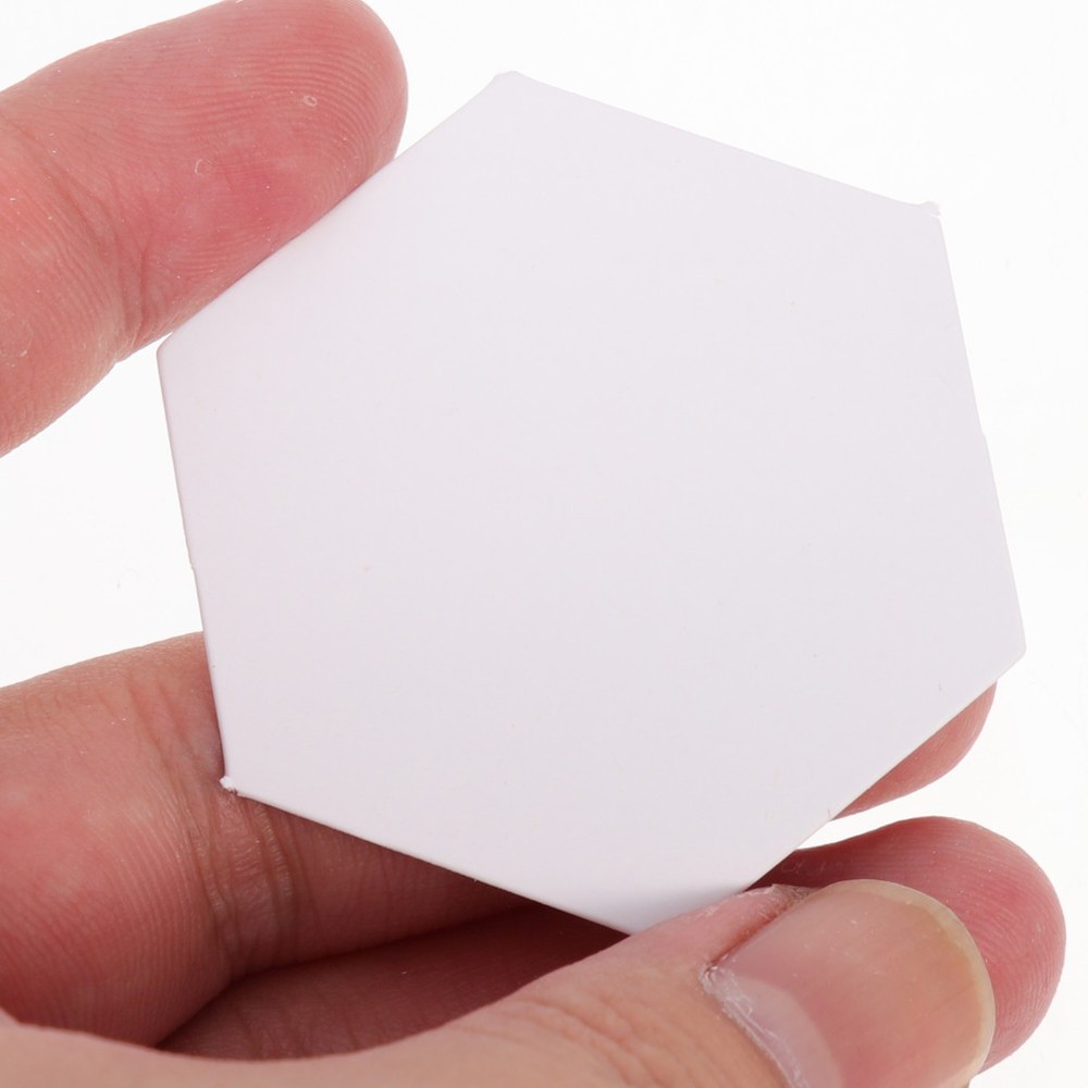 300 Pcs Handwork Craft Paper Patchwork for DIY Reusable Hexagonal