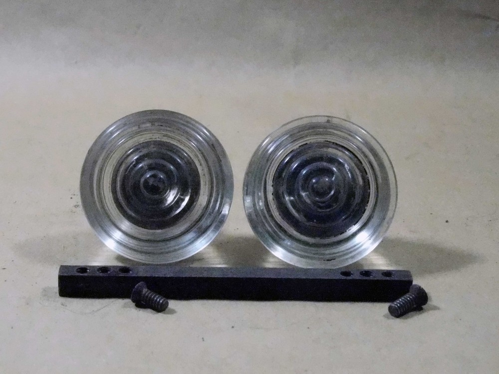 Antique glass beehive door knobs