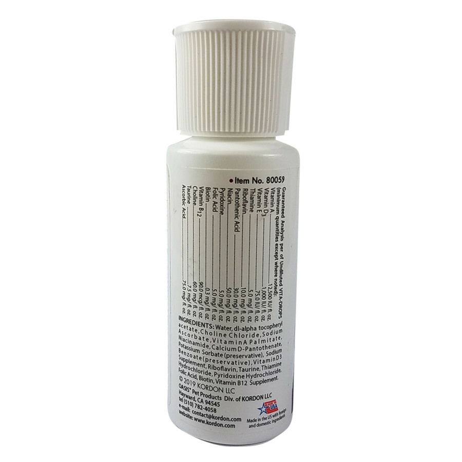 Oasis Vita-Drops for Ferrets 2oz