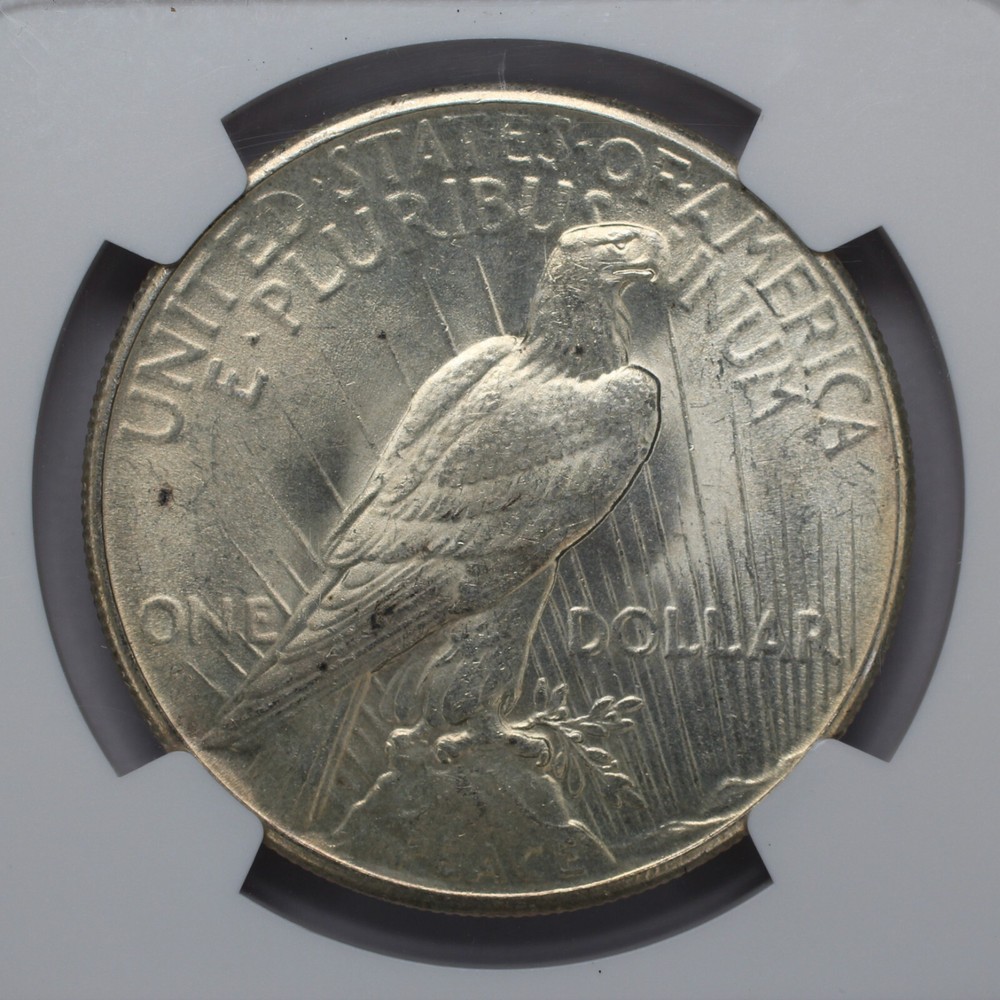 1926 Peace Silver Dollar NGC MS 63