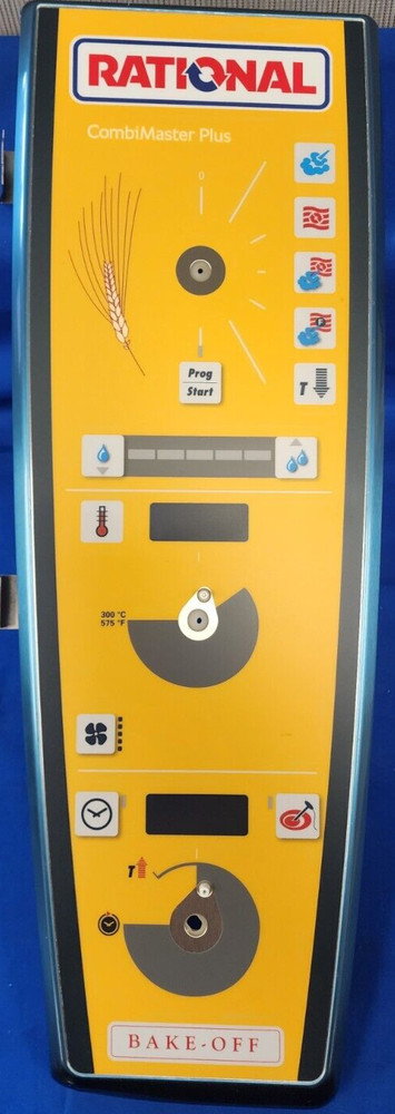 NEW OEM Rational 87.01.239 CONTROL PANEL INSERT WITH OVERLAY RN