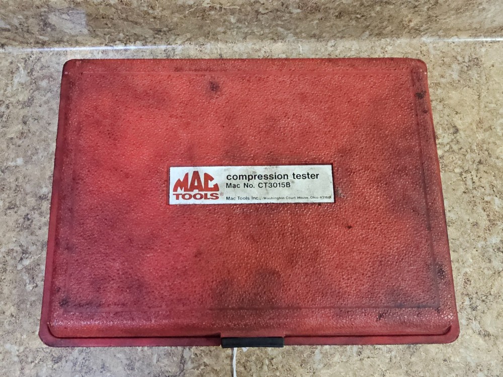 Mac Tools Compression Tester CT3015B Pre-owned w/ case