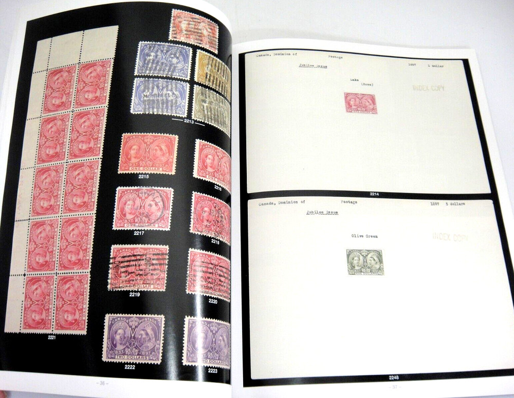 Firby 2009 Stamp Auction Catalog Canada 1892 Small Queen 1897 Queen Victoria