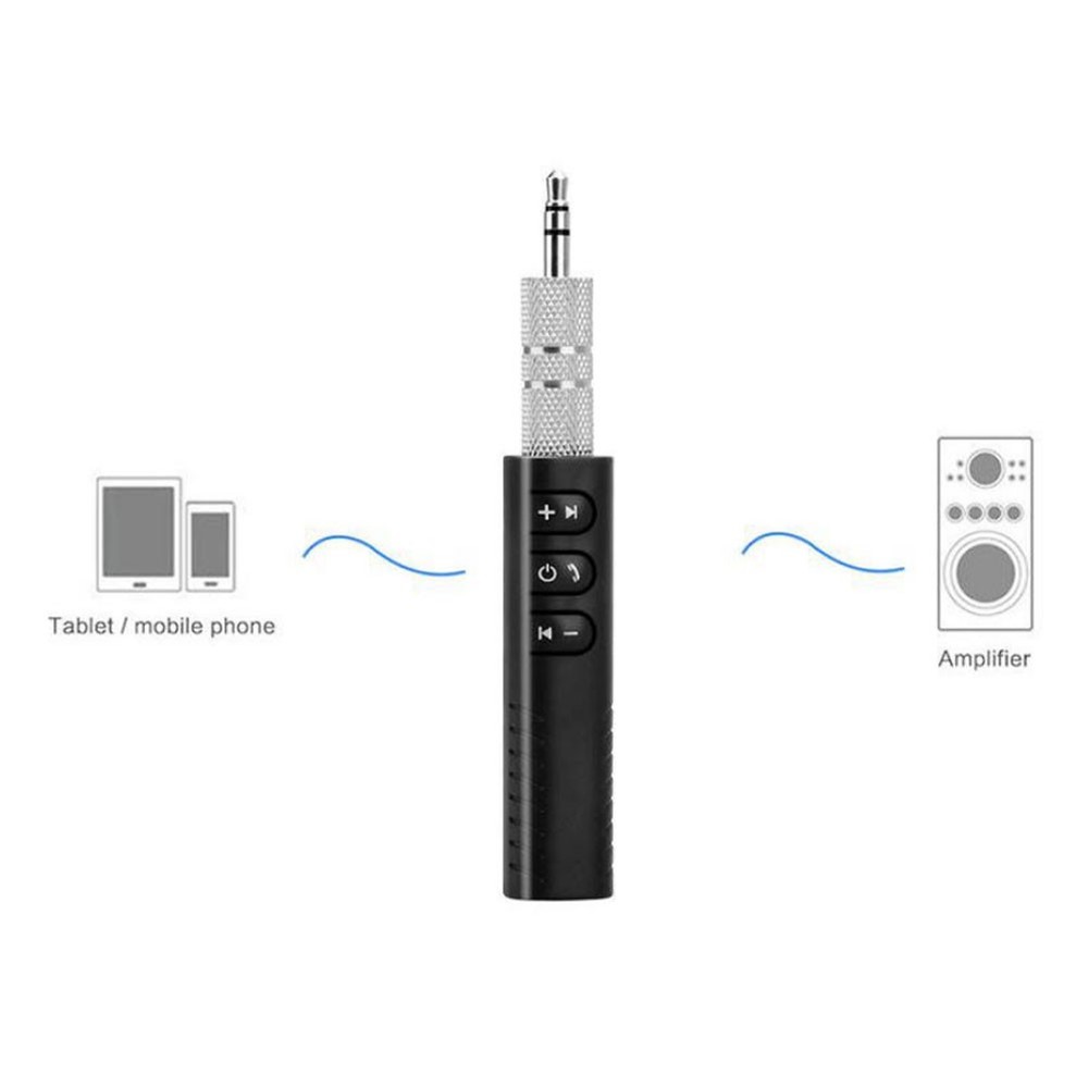 3.5mm Wireless Bluetooth Receiver AUX Audio Stereo Music Hands Free Car Adapter