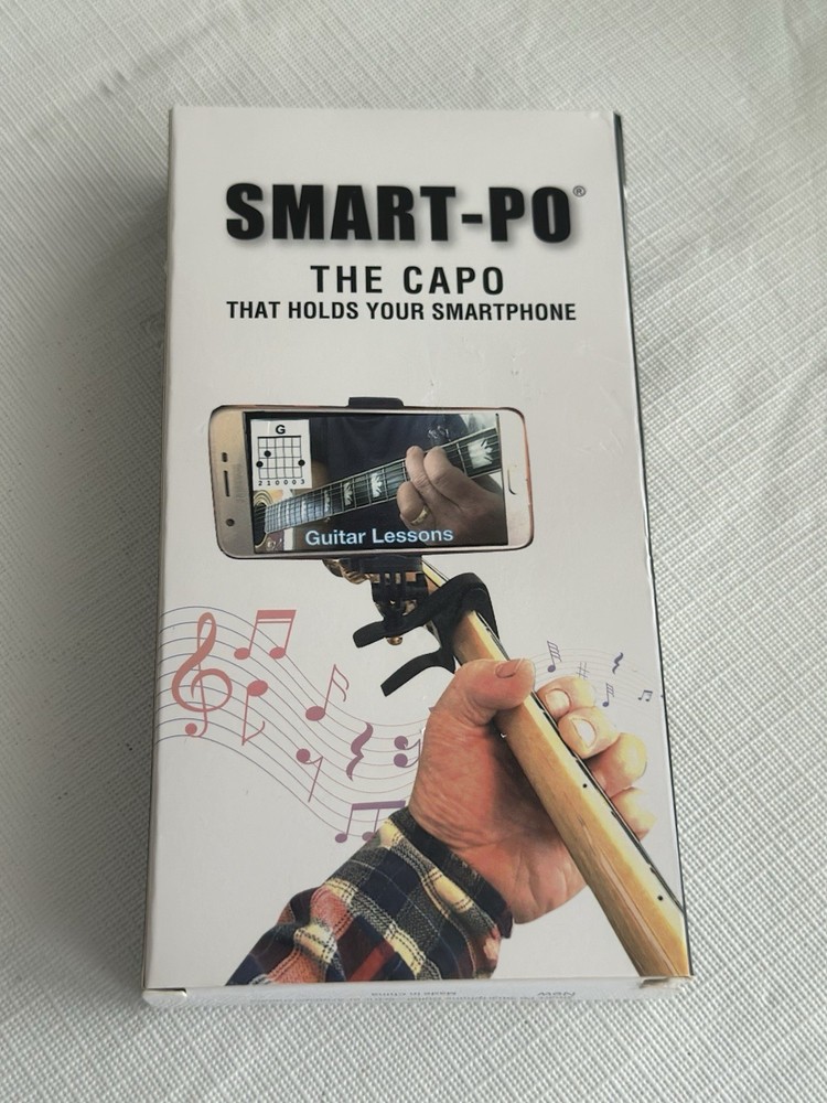 Smartphone Guitar Capo Holder for iPhone & Android