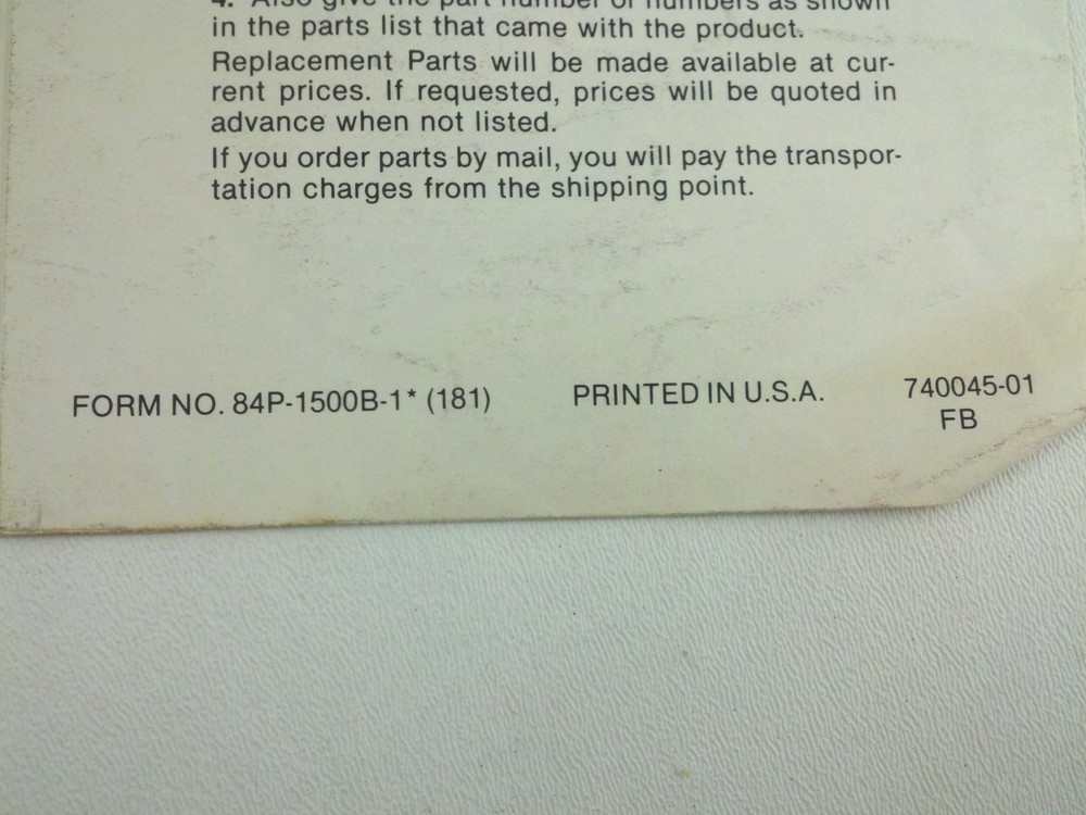 Powr Kraft Variable Speed Reversible Drill Owner's Guide