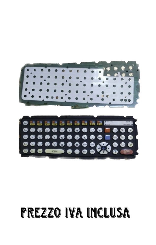 ZEBRA PSION8525 COMPLETE QUERTY KEYBOARD - PCB + RUBBER