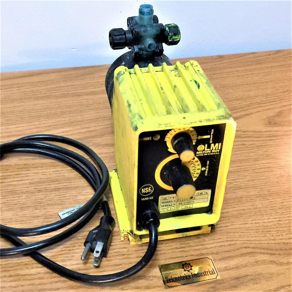 LMI MILTON ROY P121-155S ELECTROMAGNETIC DOSING PUMP