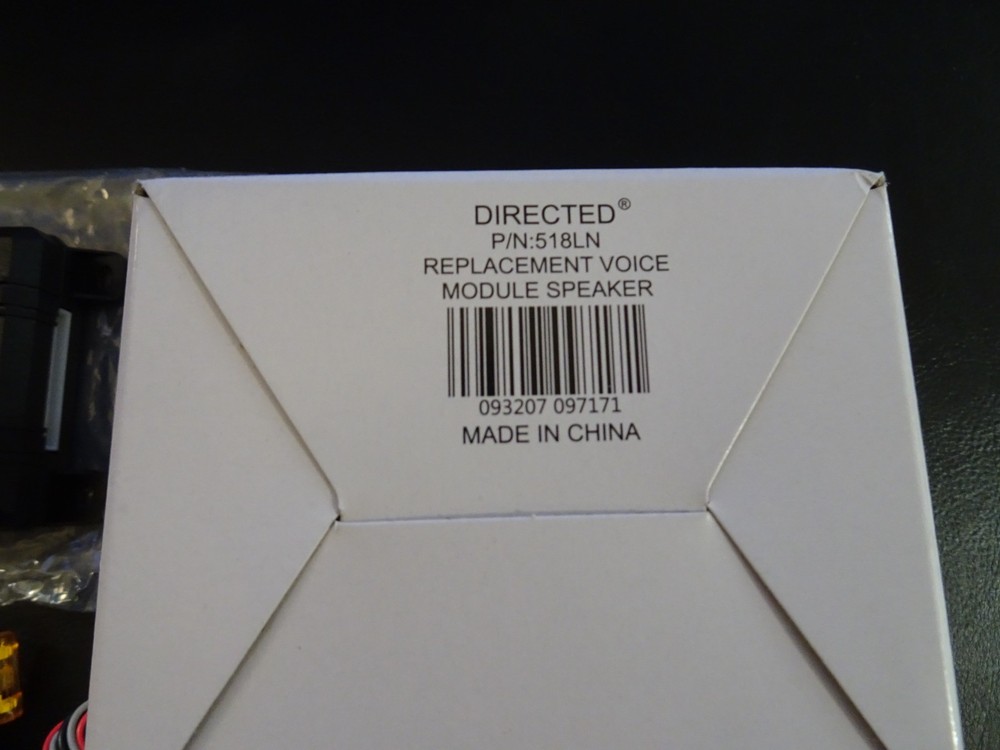 Directed 516L Programmable Voice Module with 518LN Speaker Kit