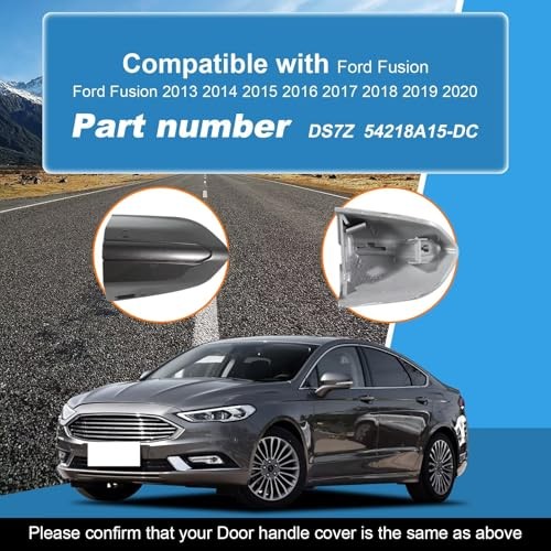 Car Front Left Exterior Door Handle Lock Without electroplating Elegant White