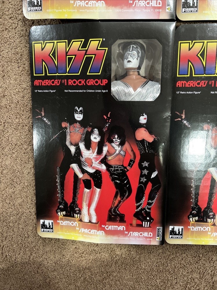 Kiss Memorabilia Rare Figures