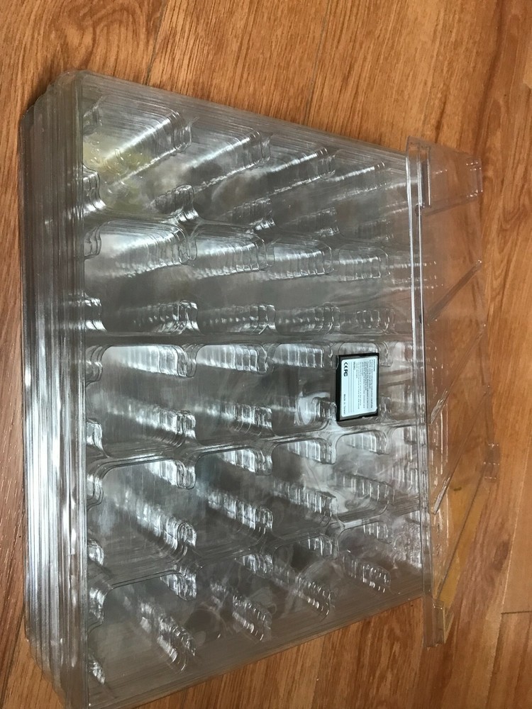 8 pcs CF Compact Flash Memory Card Holder Box Storage Plastic Case