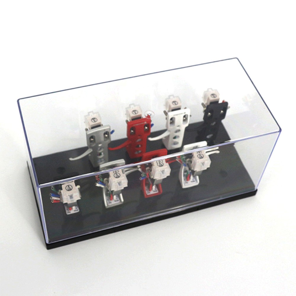 Headshell Cartridge Keeper Phono Shell Case Acrylic Box Stylus Holder Storage