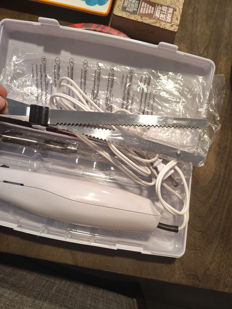 Electric Carving Knife Opened Unused