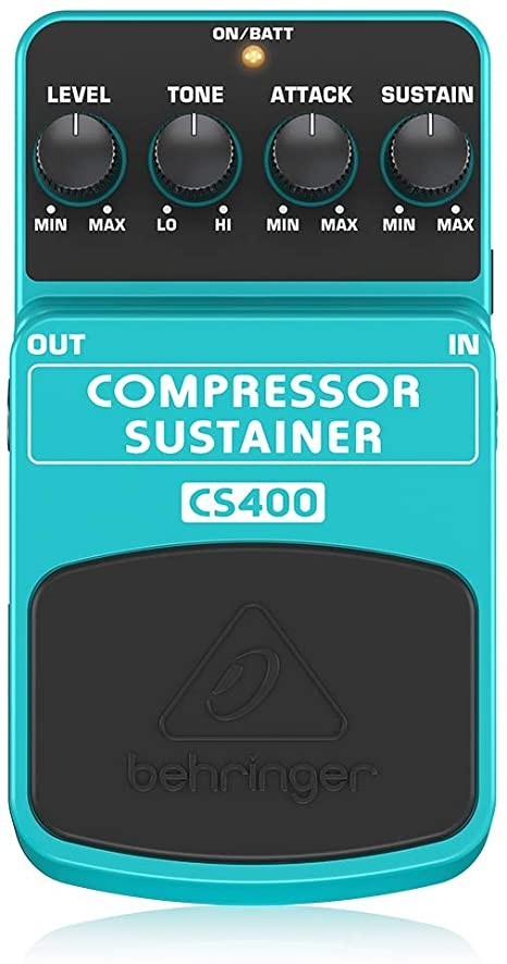Behringer Compressor/Sustainer CS400 Ultimate Dynamics Effects Pedal,New in box