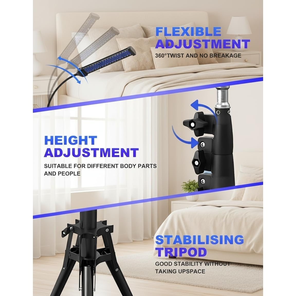 460 NM& 490 NM Tanning Lamp 3.0 Tanning Light Solarium Hysiotherapy Lamp 60 W