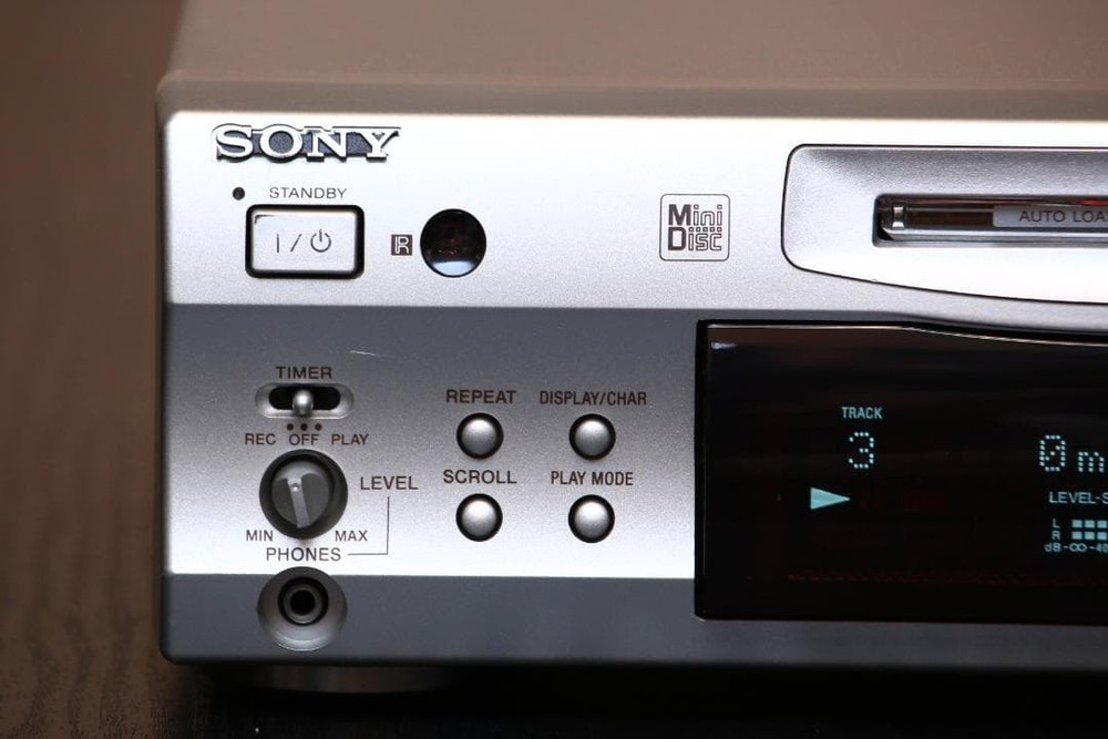Sony MDS-S39 MiniDisc Deck MD Player Recorder ATRAC 4.5G Restored FullyFunction