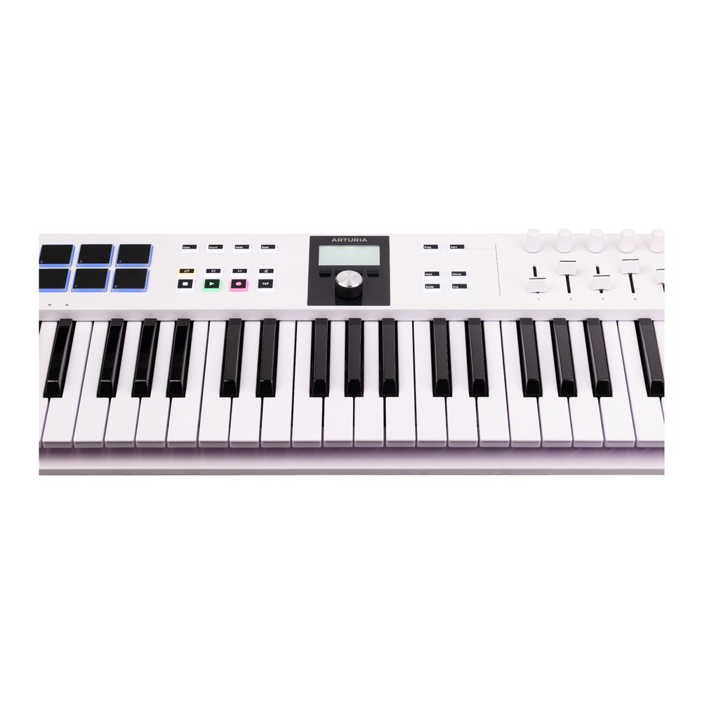 Arturia KeyLab Essential 61 mk3 MIDI Keyboard Controller with Stand Bundle
