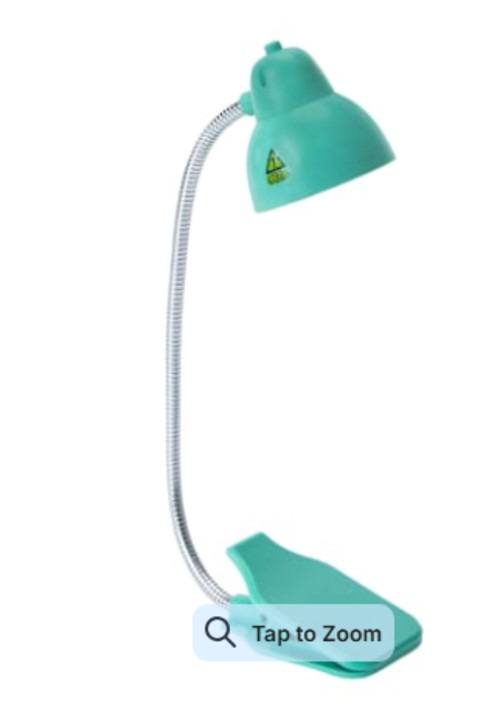 Battery Powered Book Light – Clip-On LED Reading Light – Random Style
