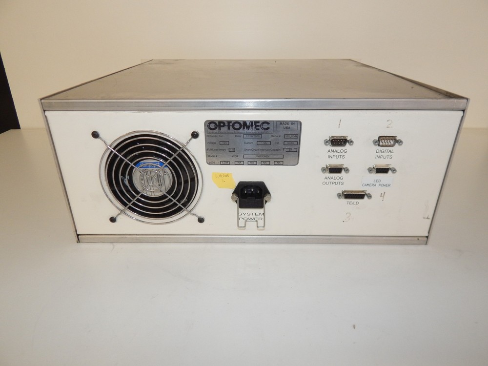OPTOMECH LASER CONTROL MODULE MODEL WO00885/1 (DZH54)