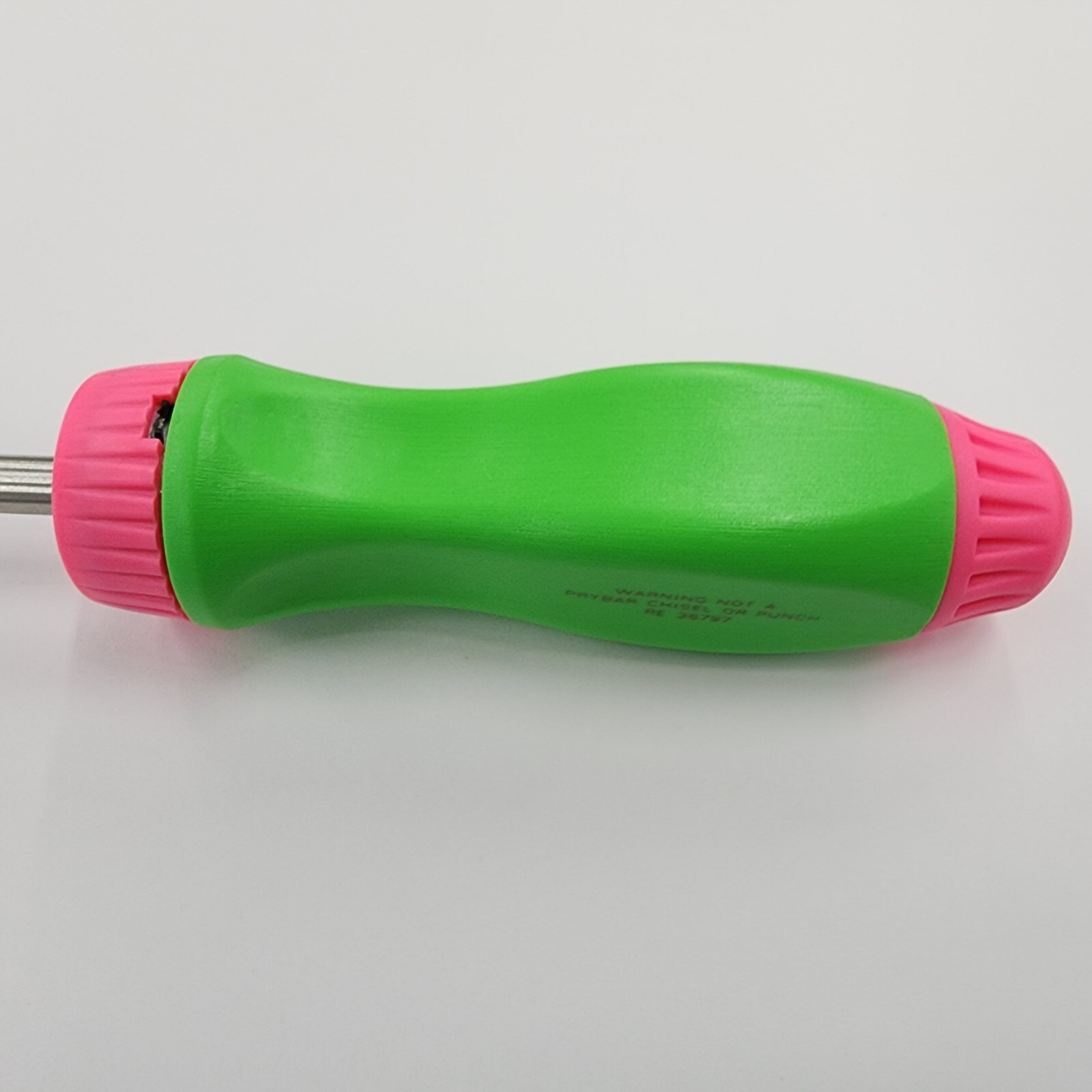 Snap-on Tools USA RARE GREEN & PINK Ratcheting Screwdriver w/Bits SSDMR4B