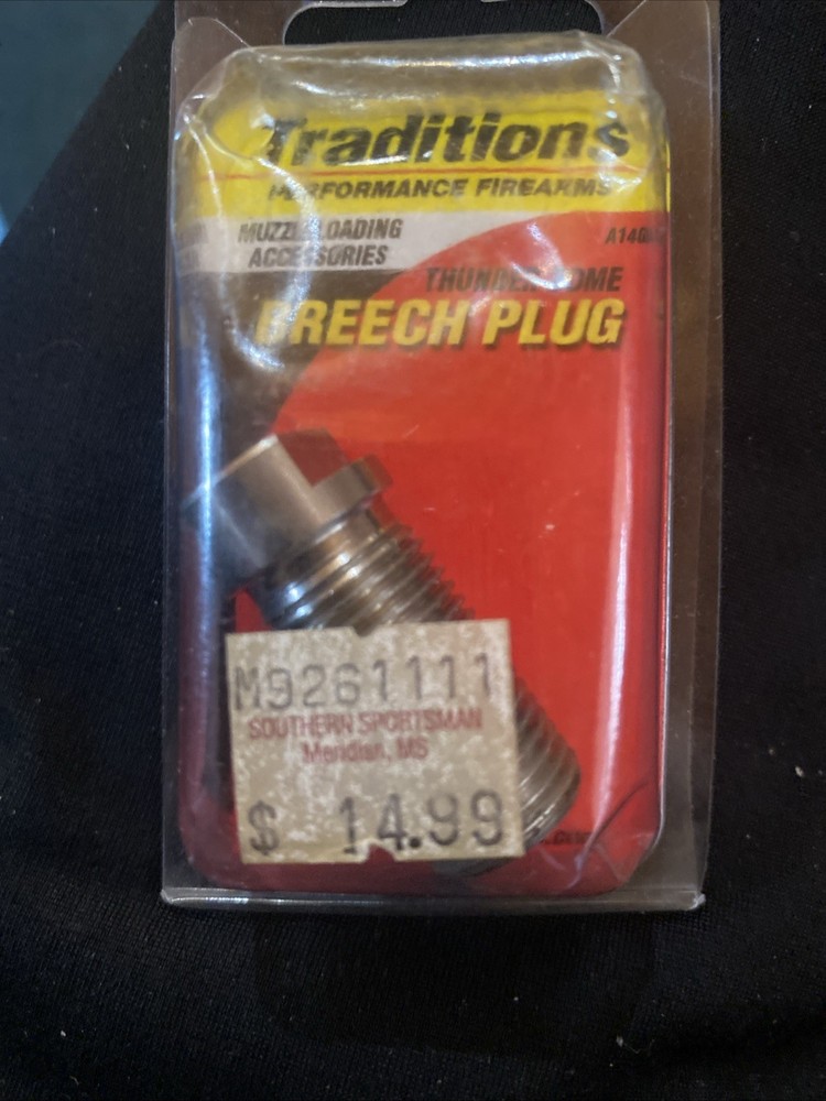 Traditions Silver Steels 13.2" Muzzleloader Thunder Dome Breech Plug - A1403