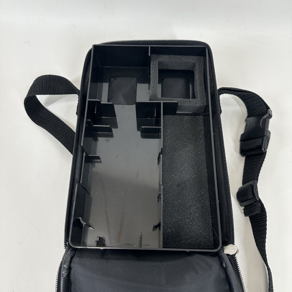 Game Boy Advance Black Shoulder Carry Case with Insert Compartment