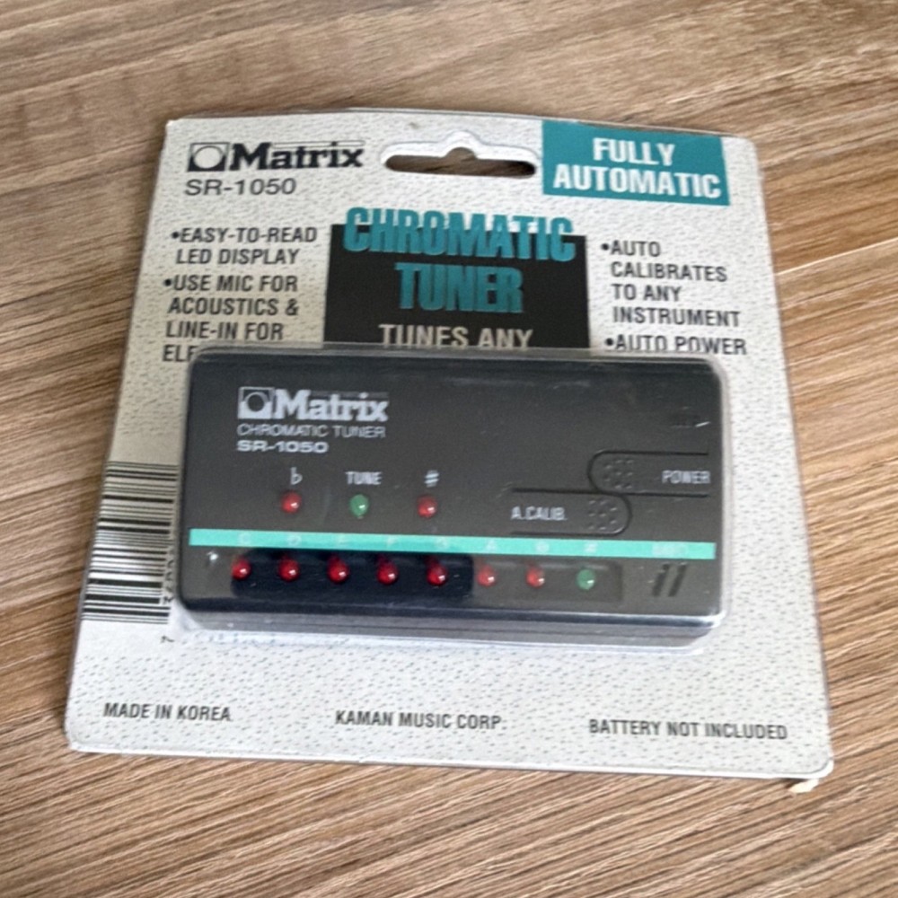 Matrix SR-1050 Chromatic Tuner Digital LED Display for Instruments