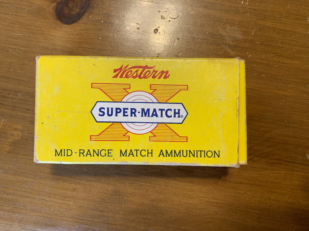 1960s Western 38 Special Super-match Empty Boxes