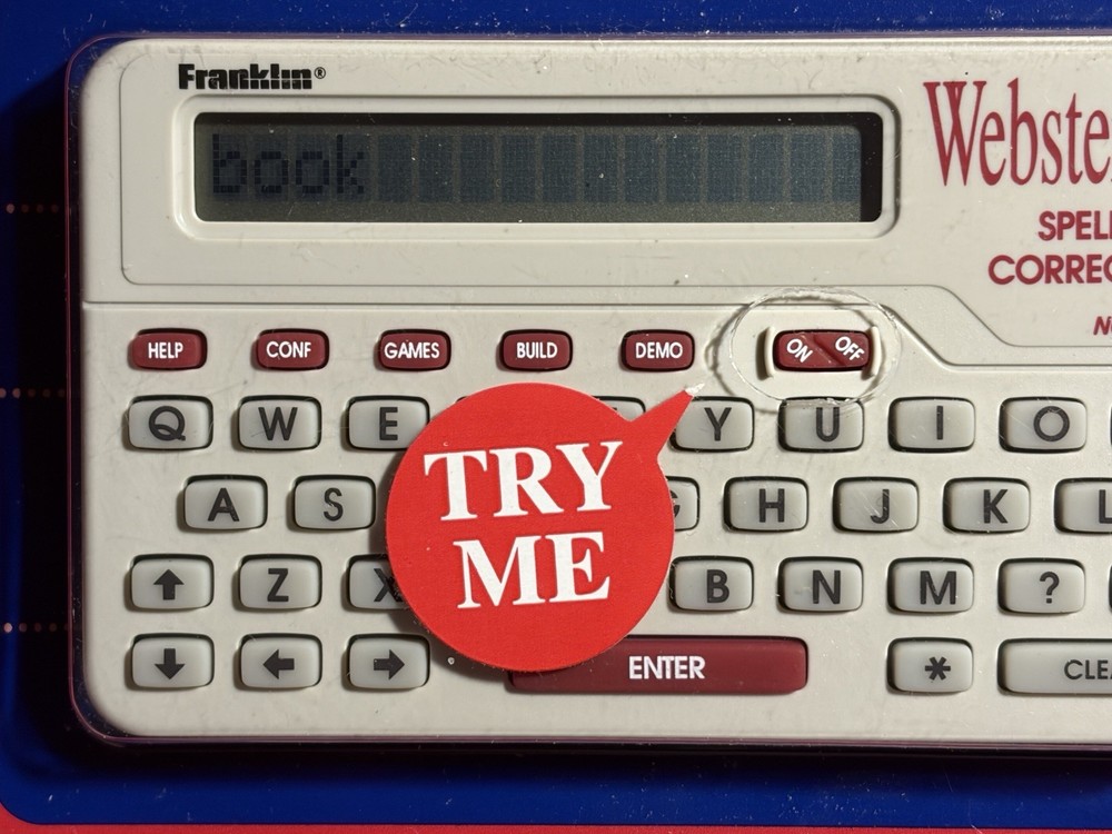 NEW Franklin Webster's Spelling Corrector Plus NCS-101 Pocket Size Compact