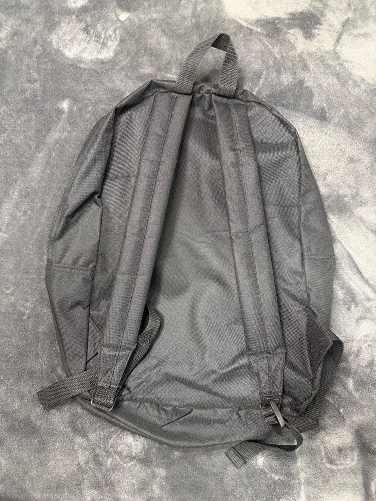 Pro Sport Black Gray Backpack Zip Closure External Pockets Polyester