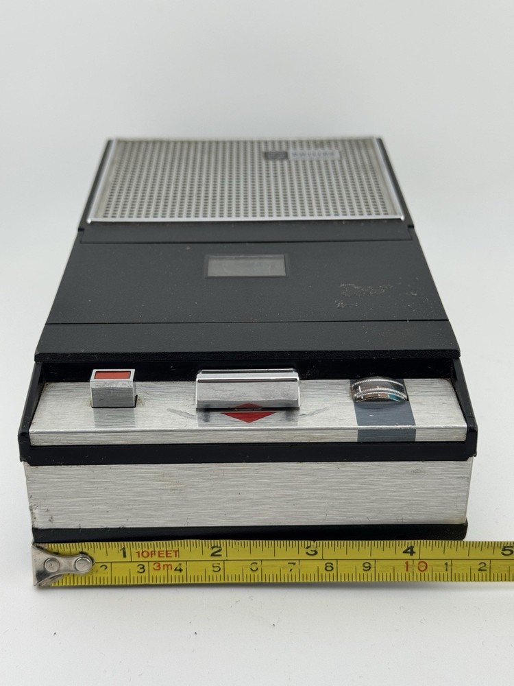 Philips Vintage Portable Cassette Recorder Austria Untested