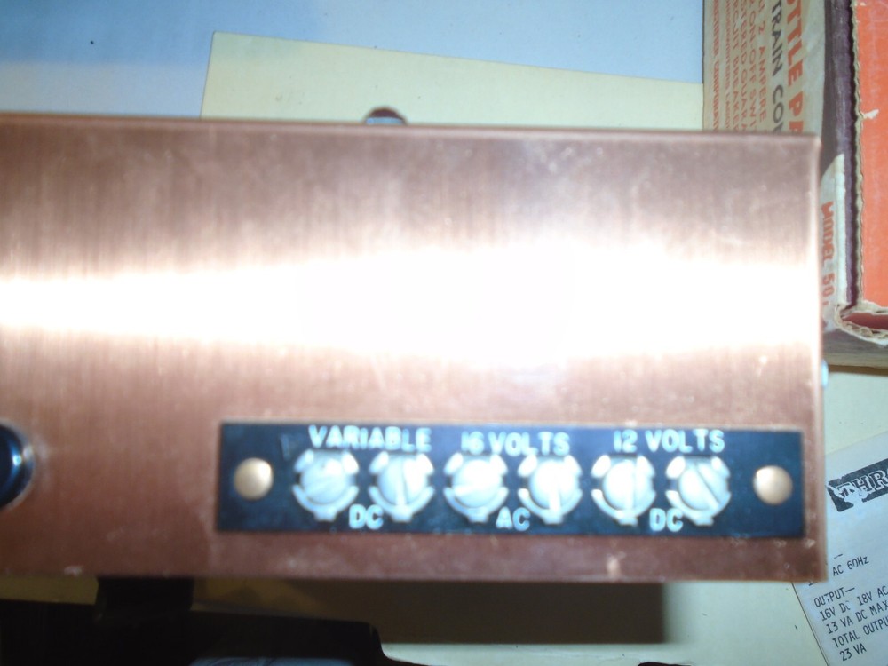 MRC MODEL 501 THROTTLE PACK WITH PULSE FEATURE HO