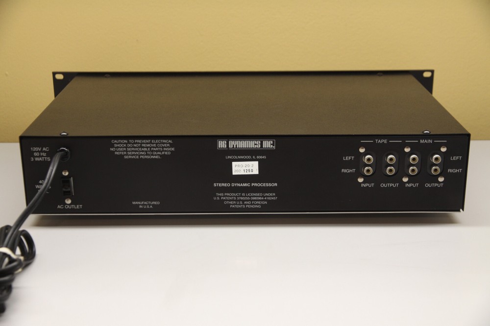 RG Dynamics Pro-20 Series Two Dynamic Range Expander Processor