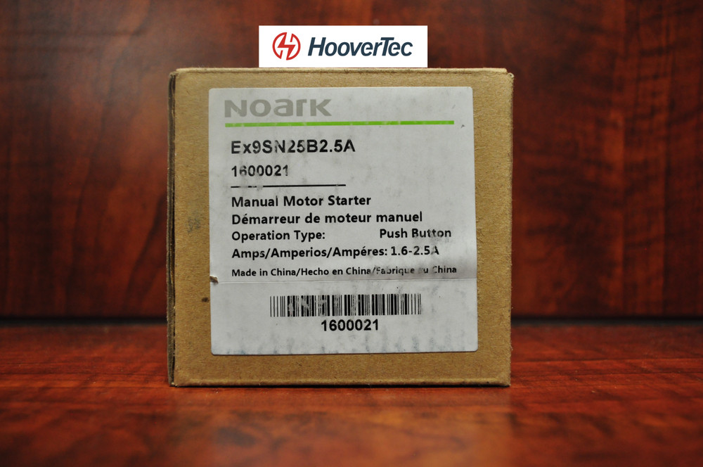 Manual motor starter Ex9SN25B2.5A