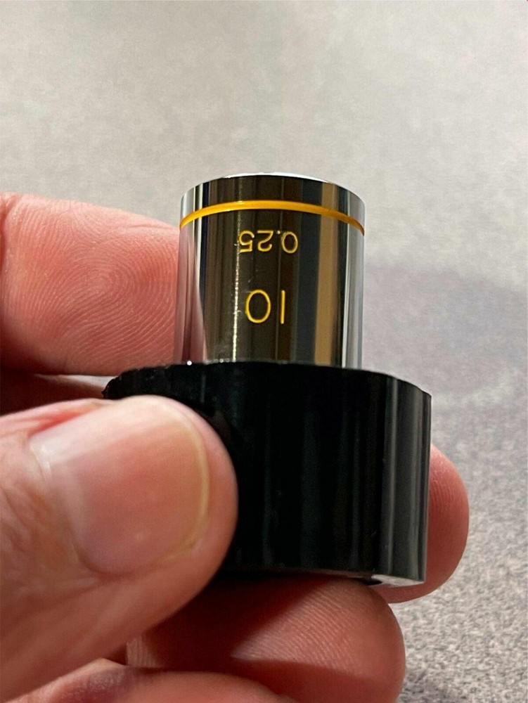 ONE (1) NEW Wolfe MICROSCOPE OBJECTIVE 10 / 0.25