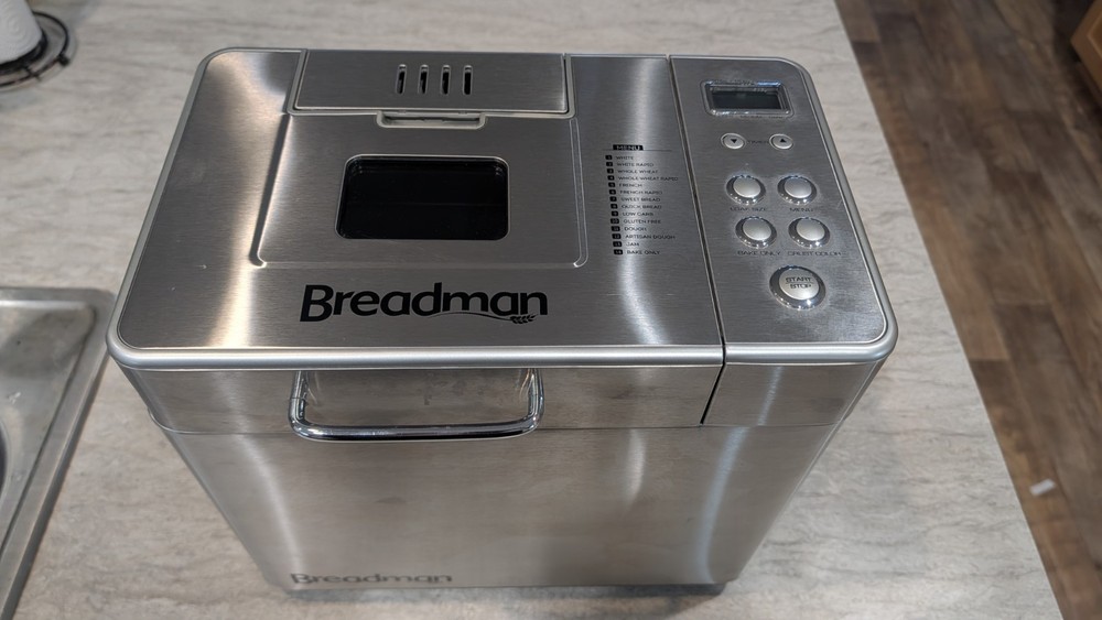 Breadman BK1060S Professional Bread Maker Stainless Steel - 2lb