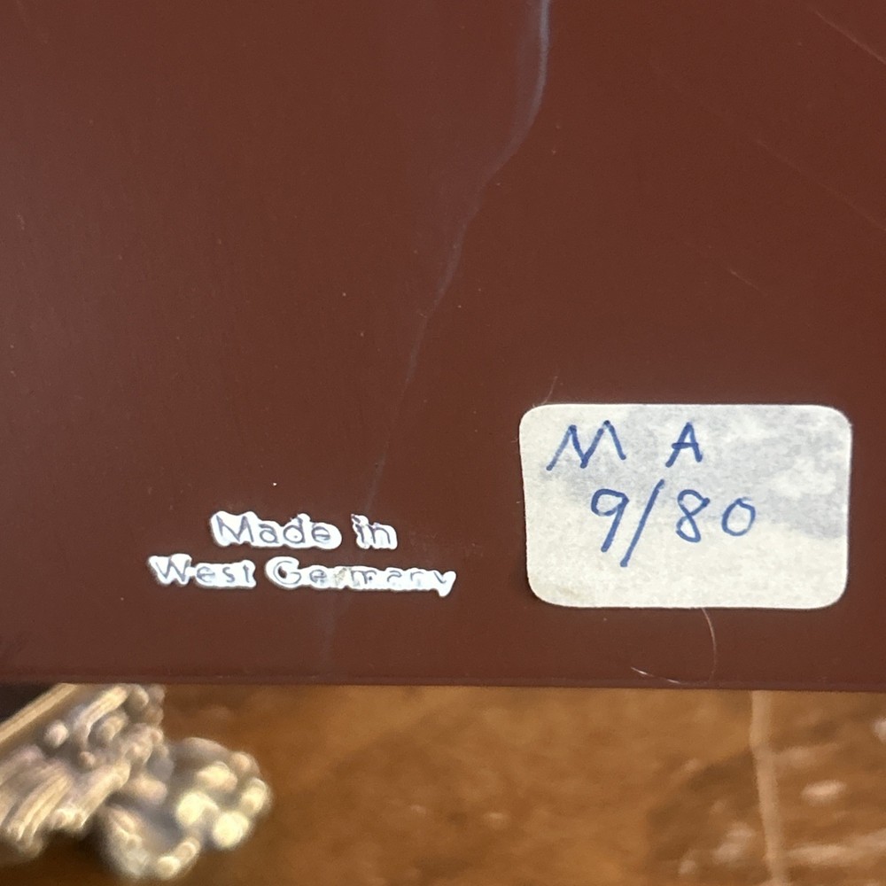 Vintage German manufacturing clock