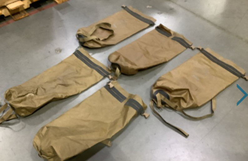 USMC SealLine Sleep System Waterproof Compression Sack used good USGI bag coyote