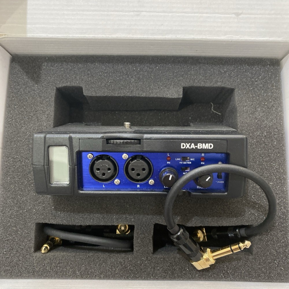 Beach Tek #DXA-BMD Passive Audio Adapter for Blackmagic Cinema - NEW!
