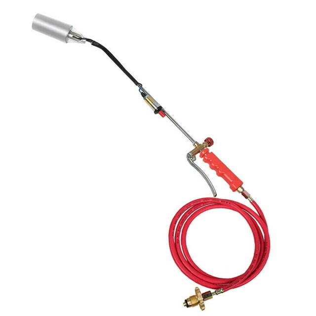 Portable Propane Weed Torch Burner Ice Melter Push Button Igniter with 79" Hose