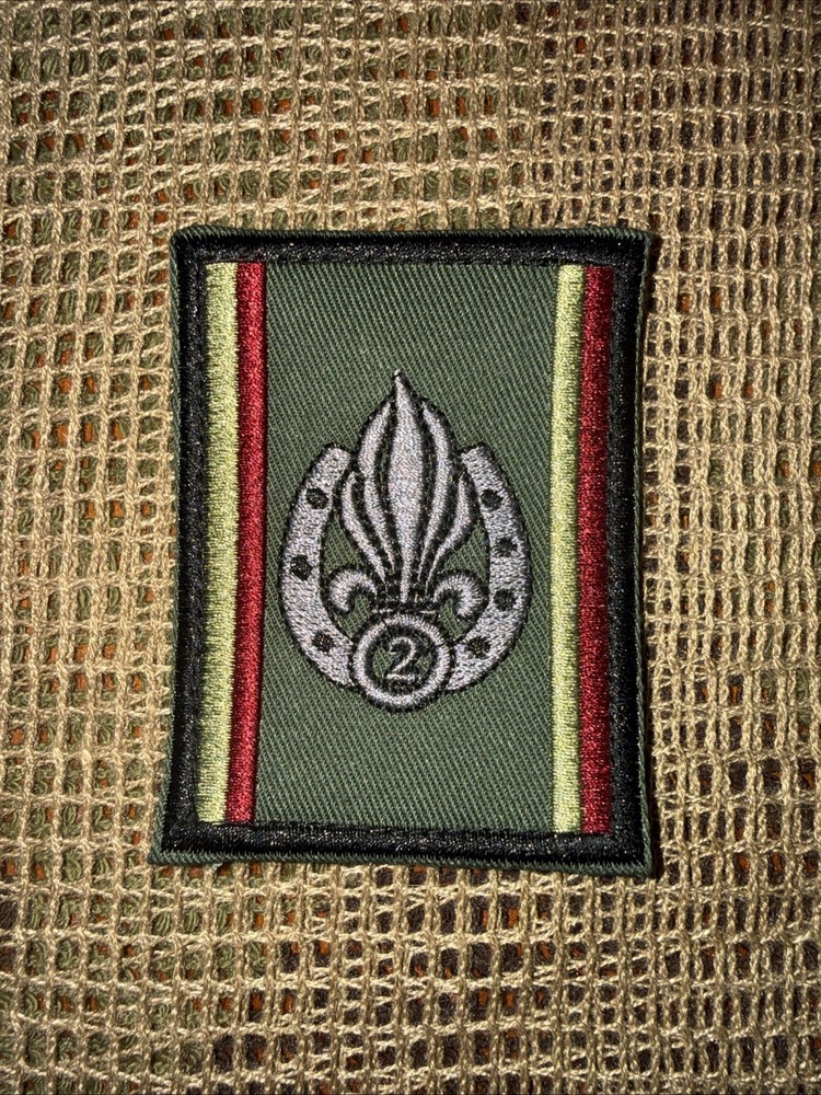 French Foreign Legion Pocket Patch 2 Rep Parachutist Afgan War Patch