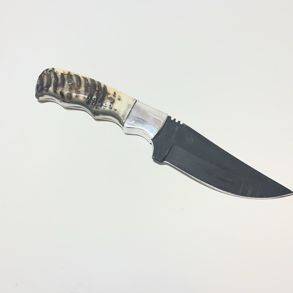 Custom 8.5”Fixed Knife w/ Bone Handle