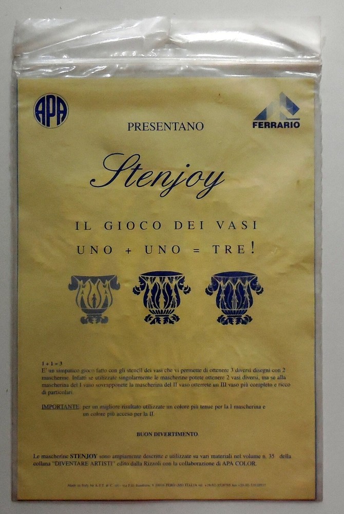 FERRARIO STENJOY STENCIL