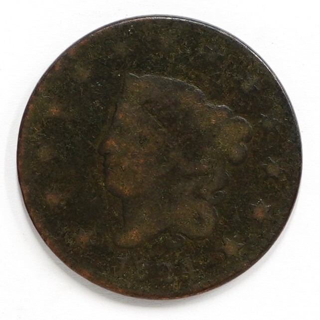 1824 Coronet Head Lg. Cent
