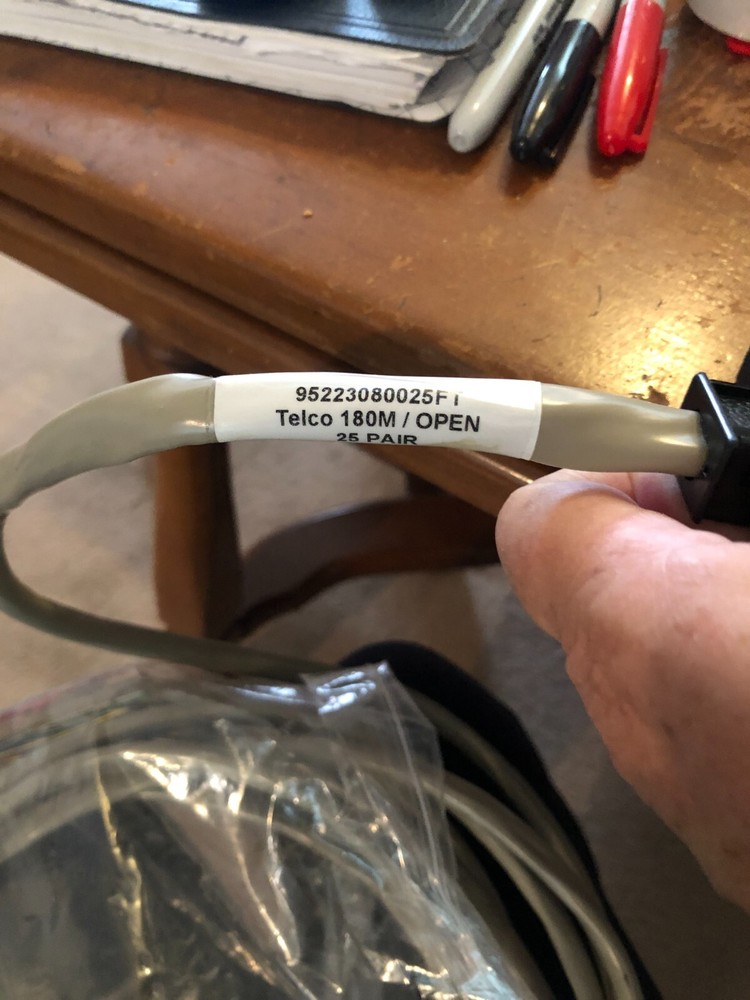 TELCO 180M GREY WIRE OPEN 25 PAIR 95223080025FT