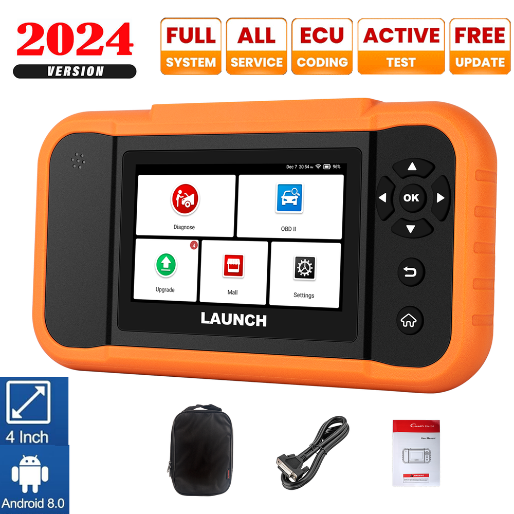 LAUNCH X431 Creader Elite 2.0 FGC Coding Scanner Diagnostic for Ford/GM/Chevy