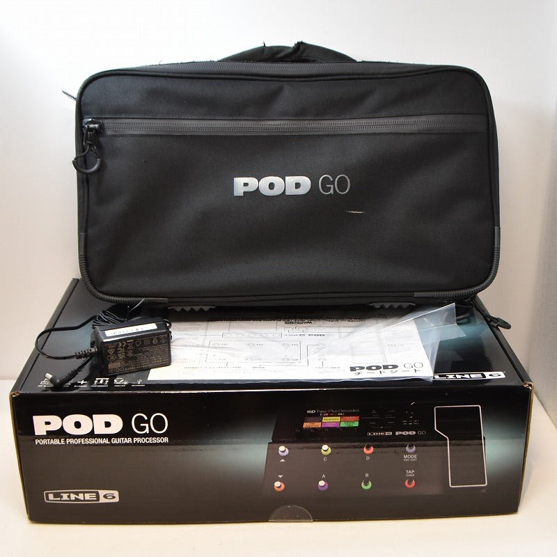 LINE6 POD GO AMP/EFFECT PROCESSOR [(21)PG55M7037002417]